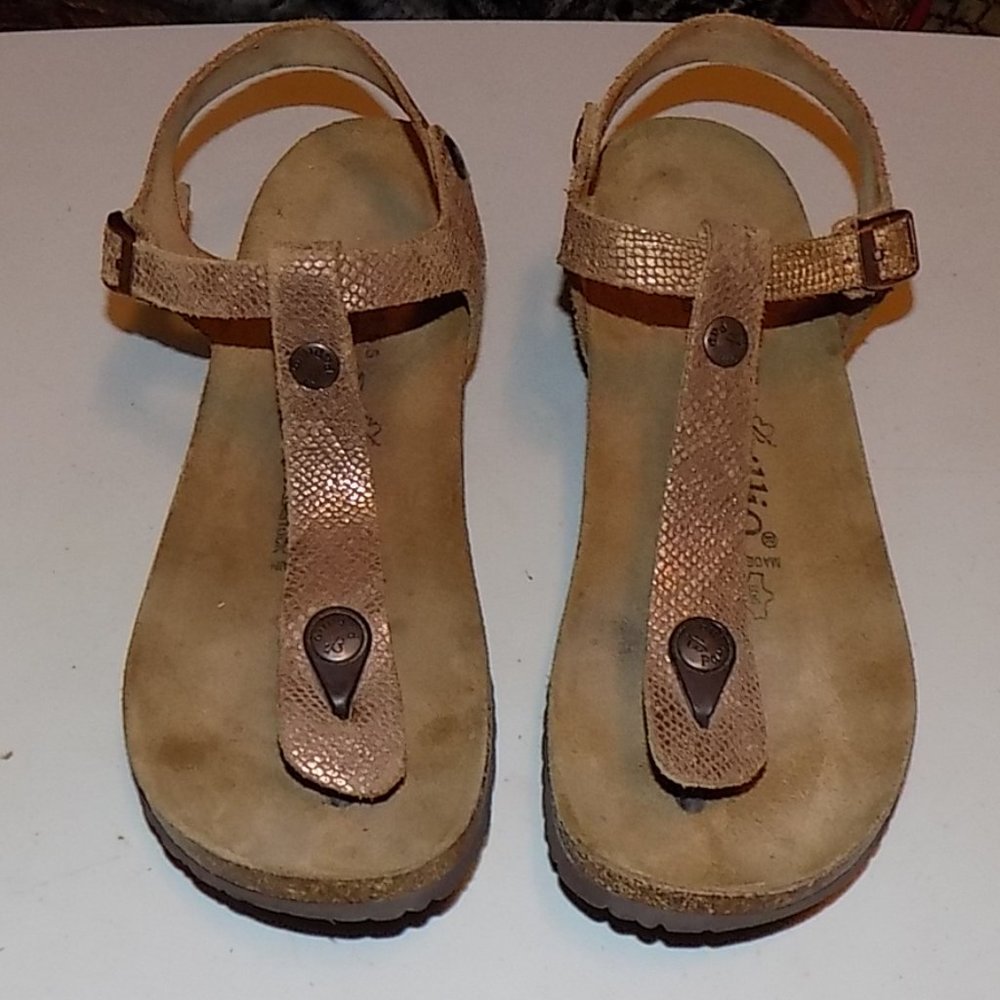 Birkenstock Papillio Ashley Royal Python Leather